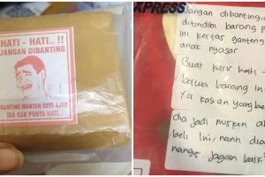 10 Pesan lucu 'jangan dibanting' berkedok curhat di paket, buat ngakak