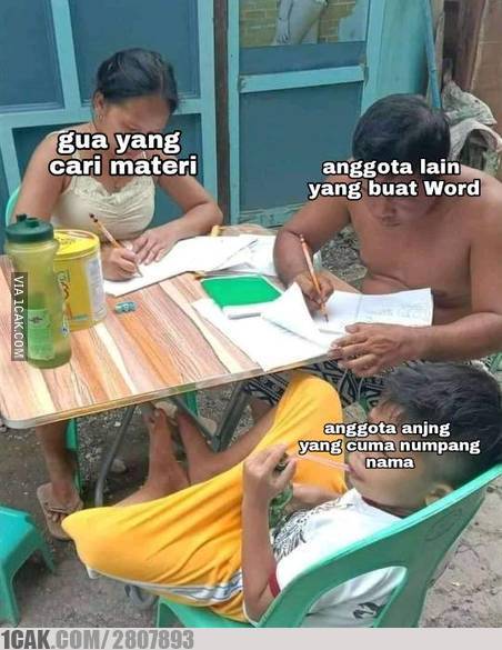 10 Meme orang bikin tugas kelompok ini bikin angguk setuju