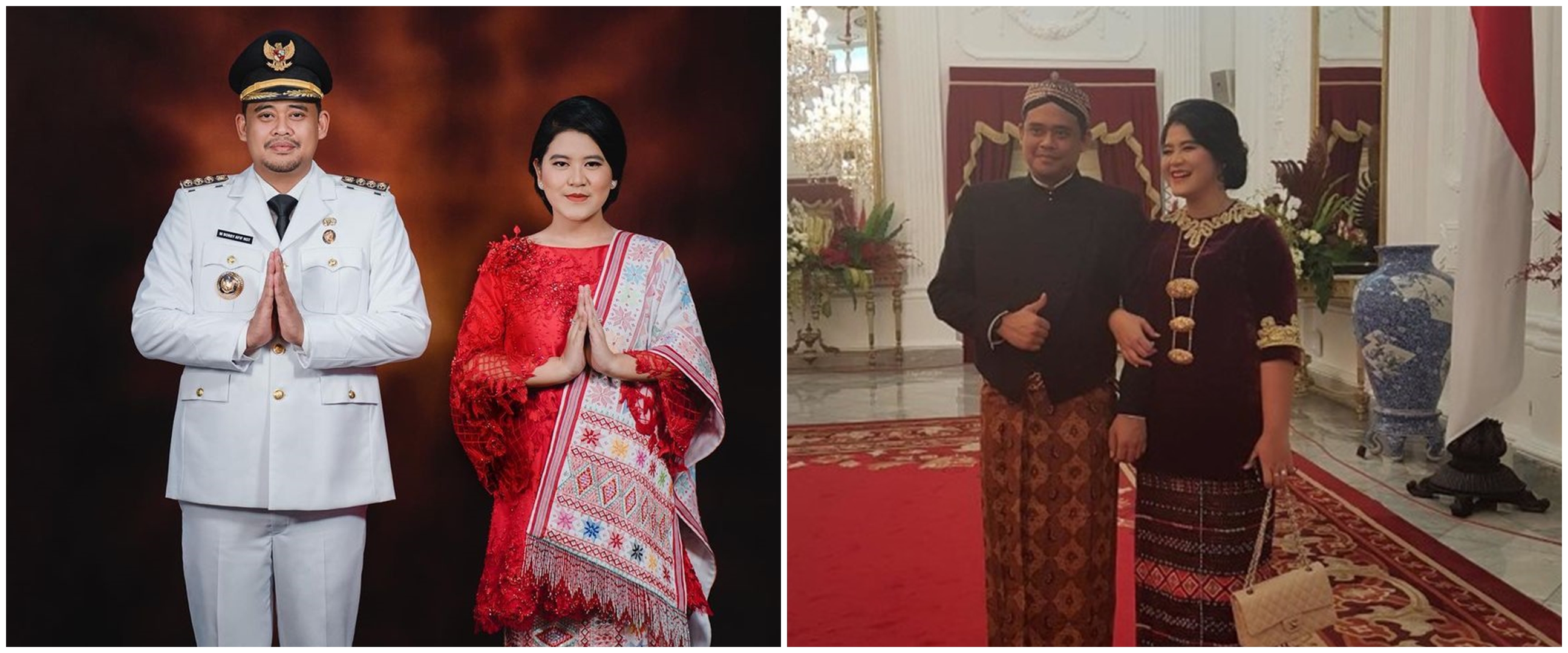 10 Potret Kahiyang Ayu pakai kain etnik, penampilannya curi perhatian