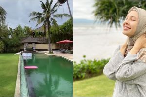 10 Potret rumah baru Ratna Galih di Bali, menghadap langsung ke laut