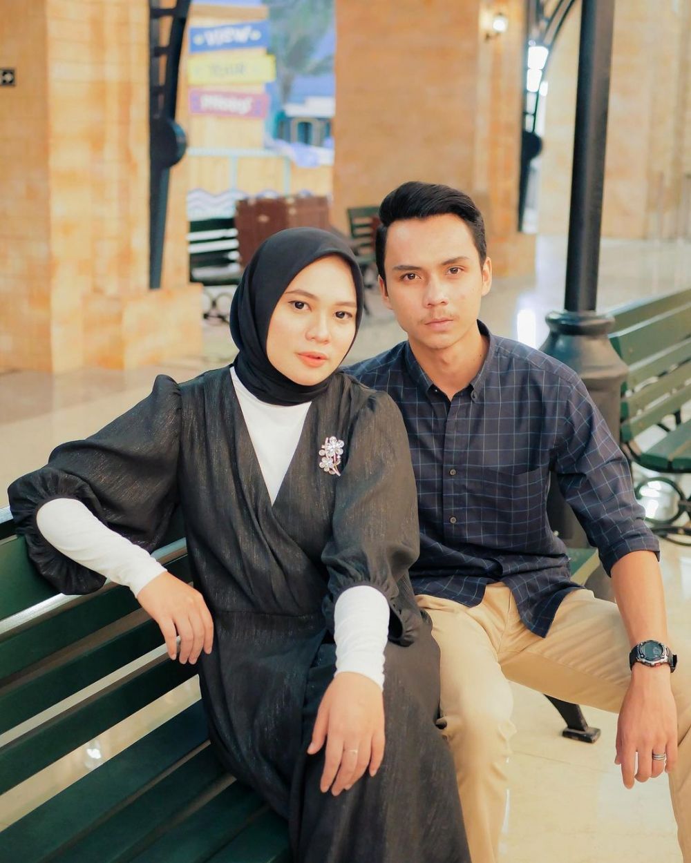 10 Potret terbaru Anisa Rahman eks Sabyan, dinikahi pria Malaysia