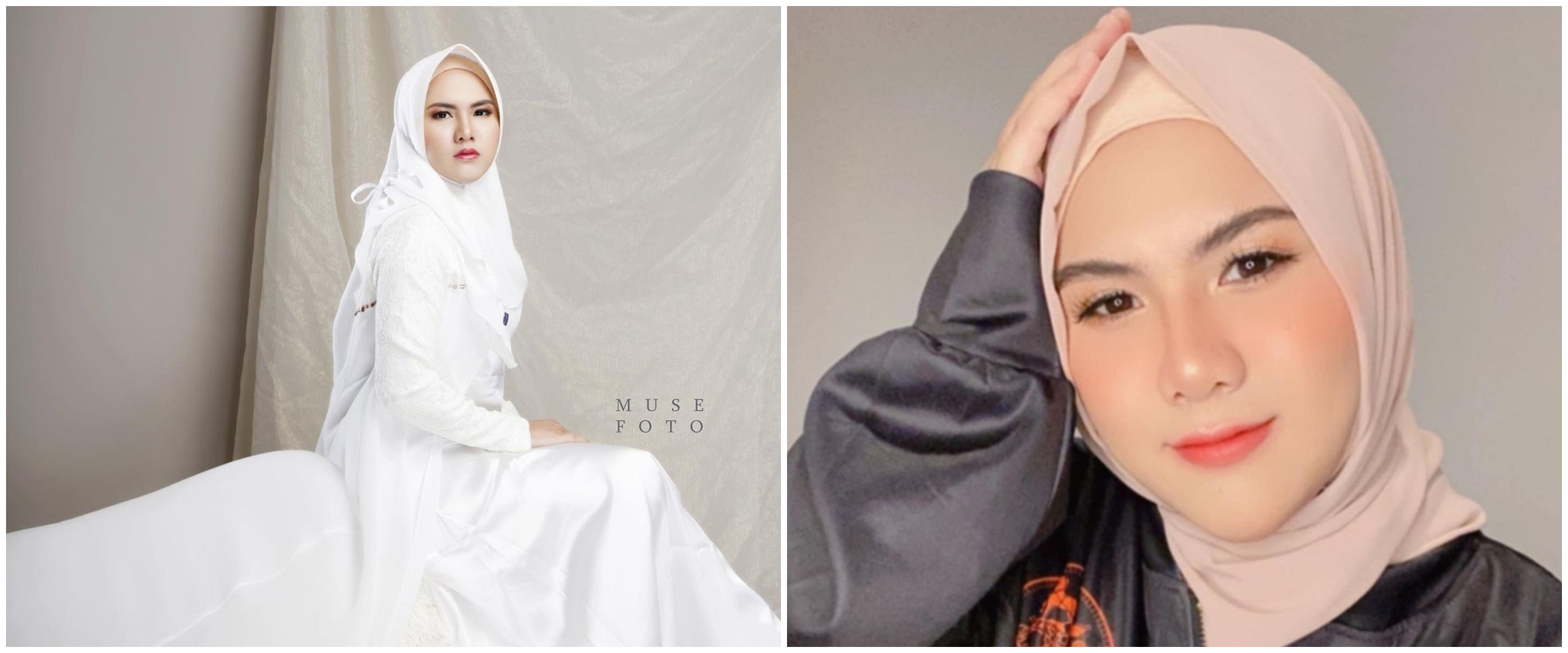 10 Potret terbaru Evelyn Nada Anjani dengan hijab, tampil anggun