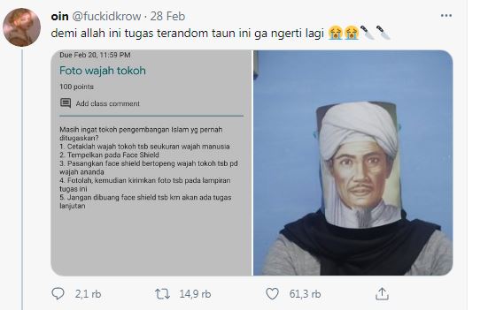 Viral, curhatan tentang tugas dari guru ini curi perhatian