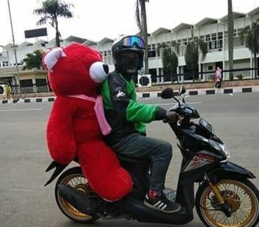 Tak antar orang, 12 orderan driver ojek online ini bikin tepuk jidat