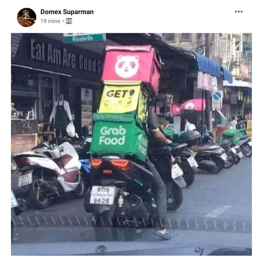 Tak antar orang, 12 orderan driver ojek online ini bikin tepuk jidat