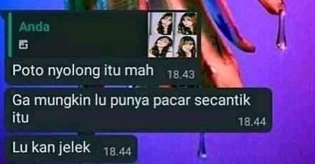 12 Chat ngeselin dari teman ini endingnya bikin senyum geregetan