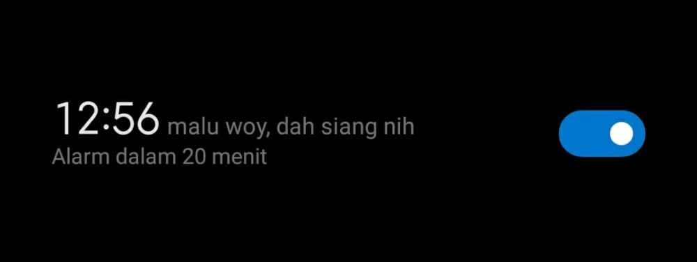 10 Catatan absurd di alarm HP ini bikin nyengir sendiri 