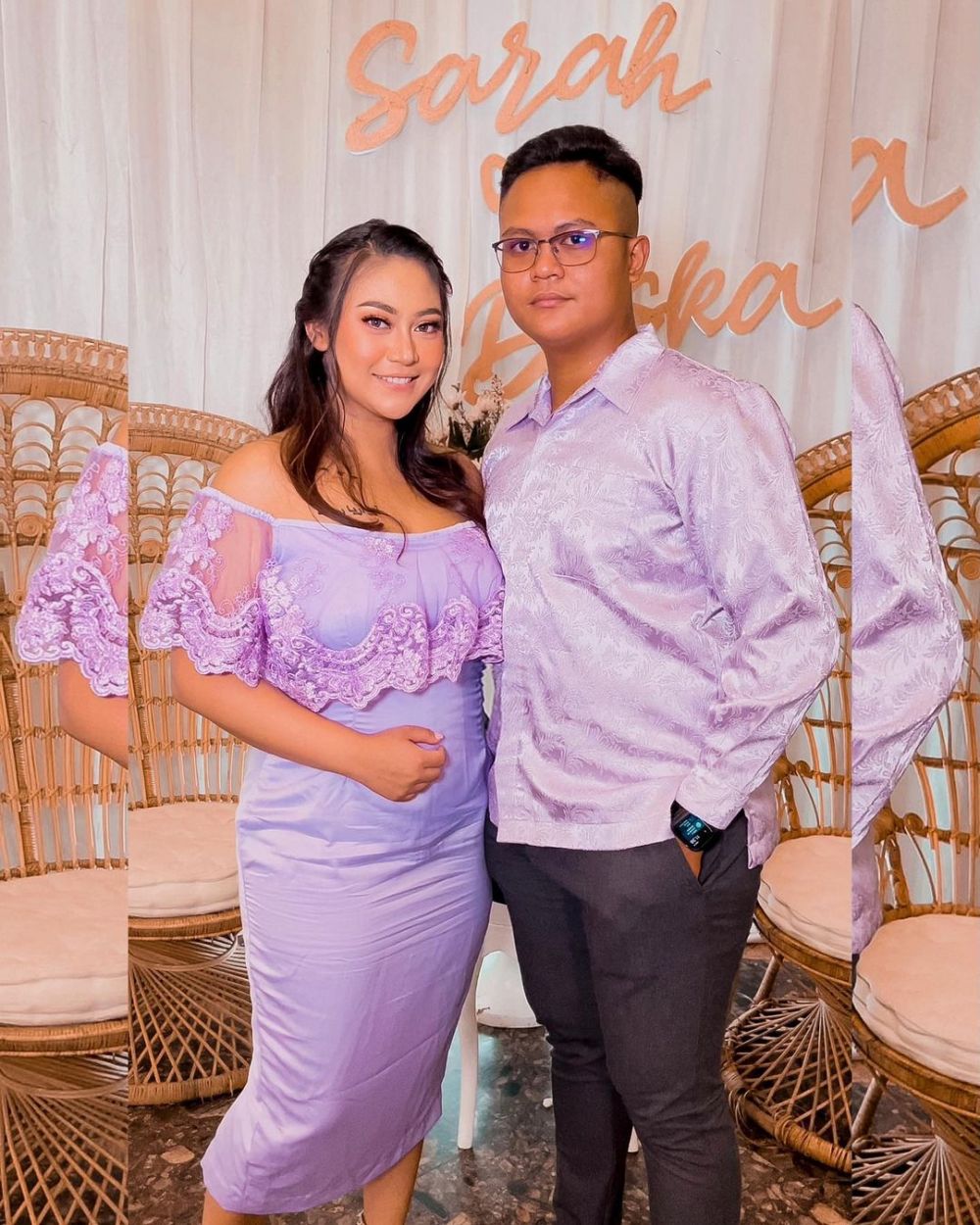 7 Potret pemain Cinta SMU bareng pasangan, sweet abis