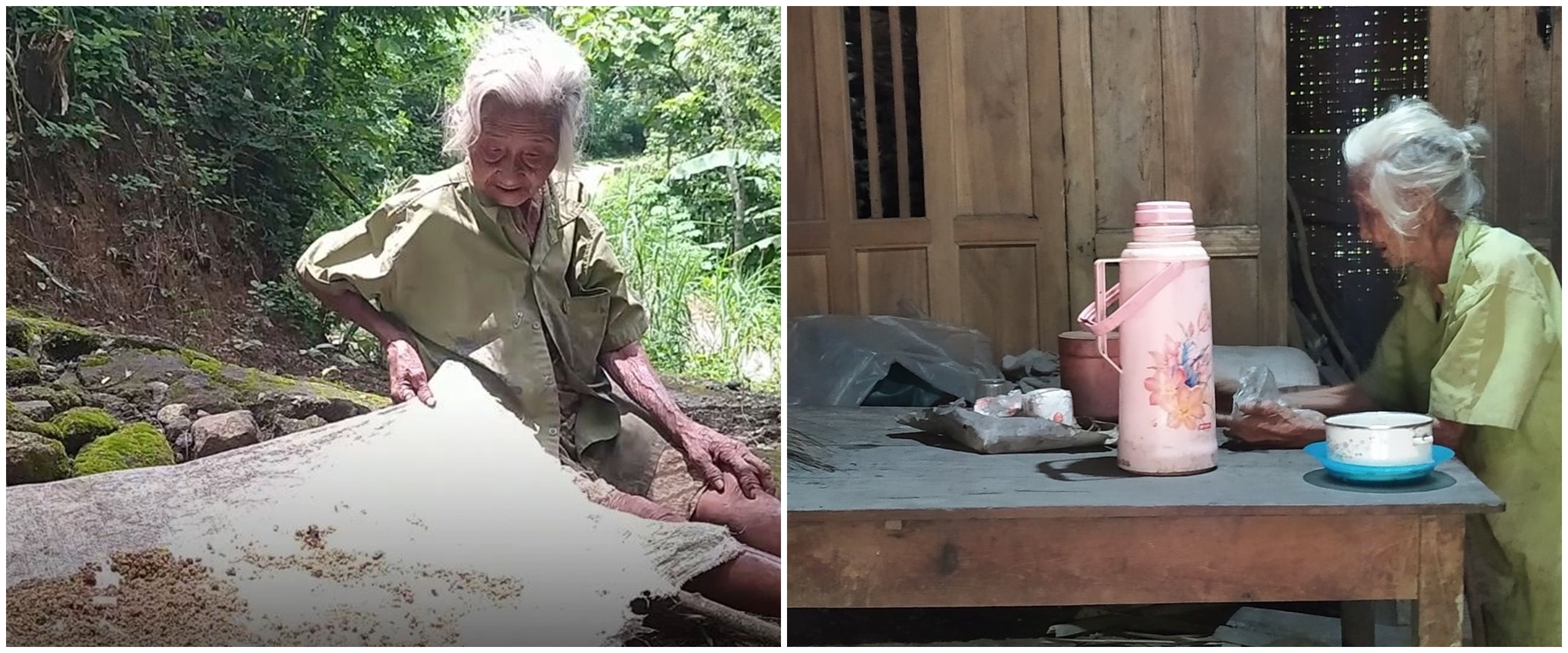Kisah pilu nenek usia 91 tahun makan sisa tiwul singkong