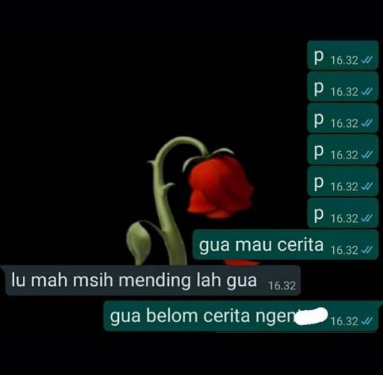 10 Chat lucu balasan nyeleneh teman ini bikin senyum tipis
