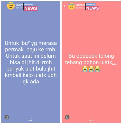 12 Status lucu emak-emak di WhatsApp ini bikin ketawa garing