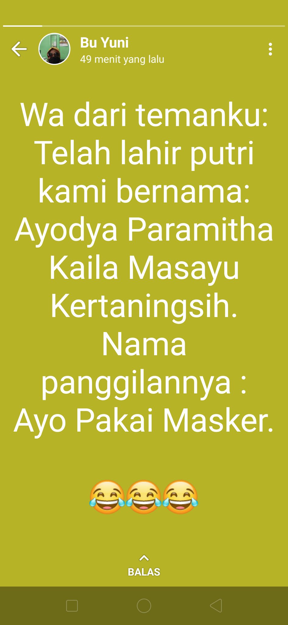 12 Status lucu emak-emak di WhatsApp ini bikin ketawa garing