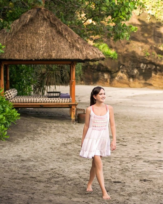 7 Potret kehidupan Shandy Aulia di Bali, serasa liburan tiap hari