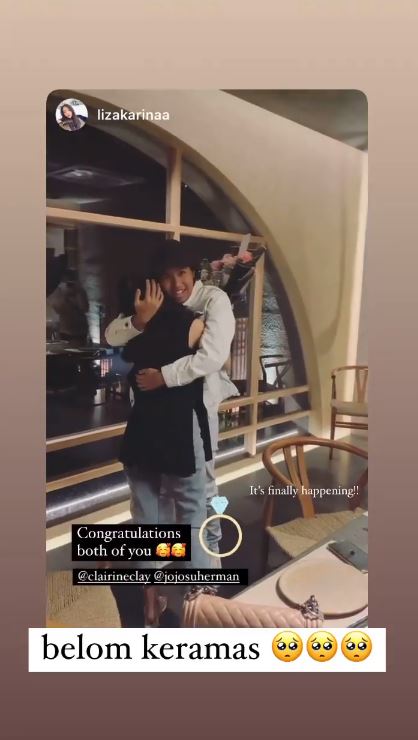 10 Momen Joshua Suherman lamar Clairine Clay, penuh haru