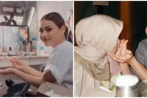 Masih pacaran, gaya 6 seleb saling menyuap makanan ini bikin baper