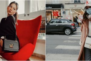 10 Gaya OOTD Alyssa Daguise saat di Paris, selalu pakai tas branded