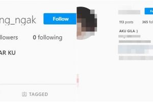 10 Akun Instagram dengan nama absurd ini bikin tepuk jidat
