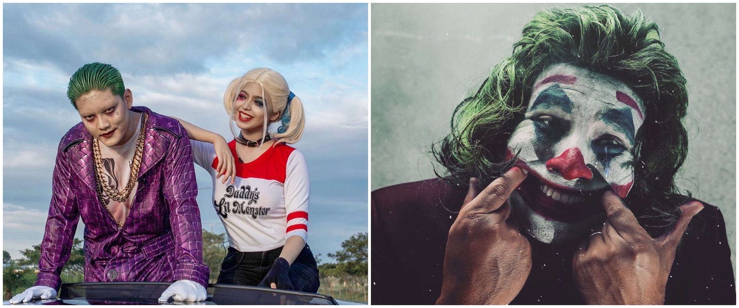 Gaya 10 seleb dandan ala Joker, totalitas sampai bikin pangling