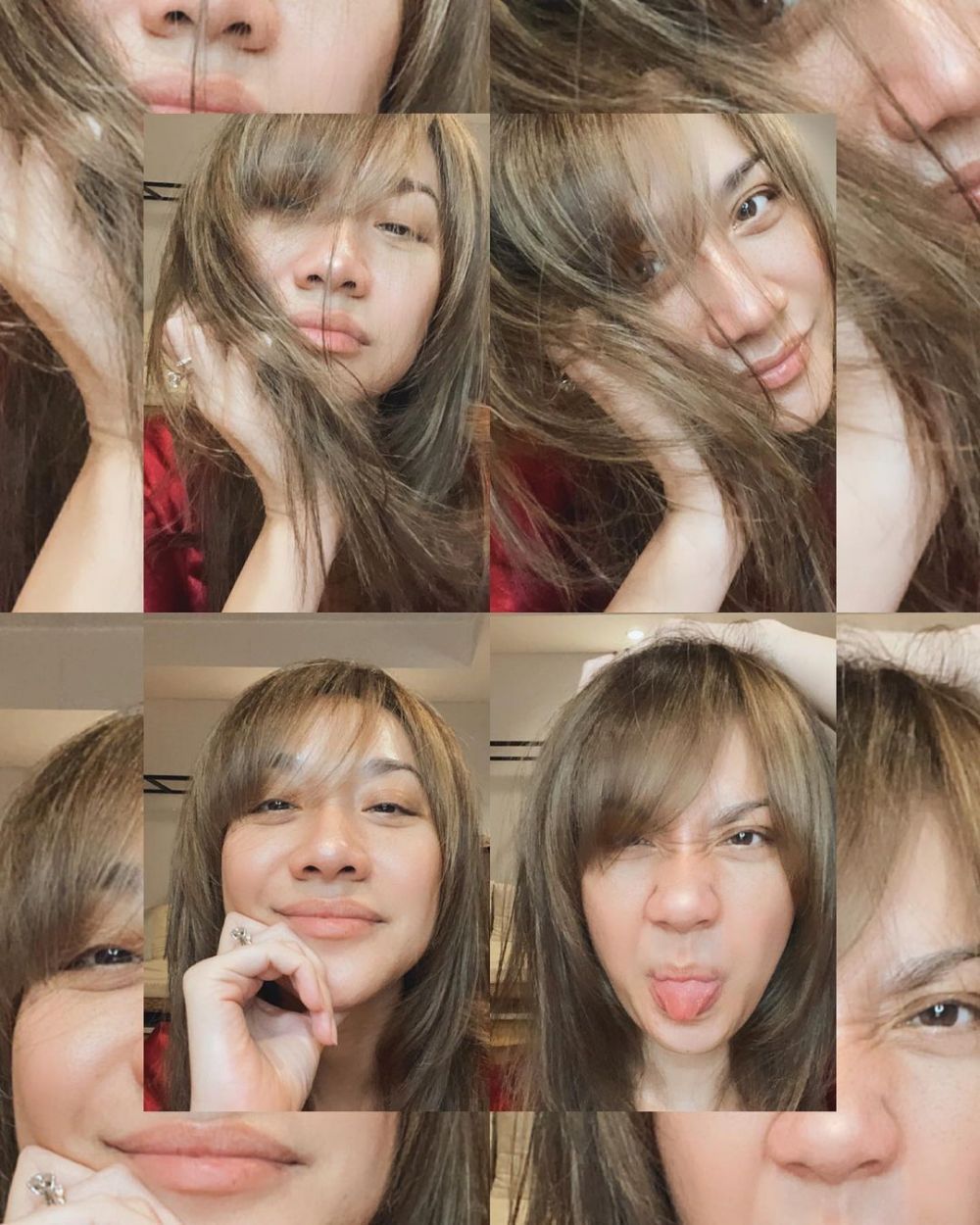 Pesona 8 penyanyi berambut poni, Bunga Citra Lestari bak anak SMA