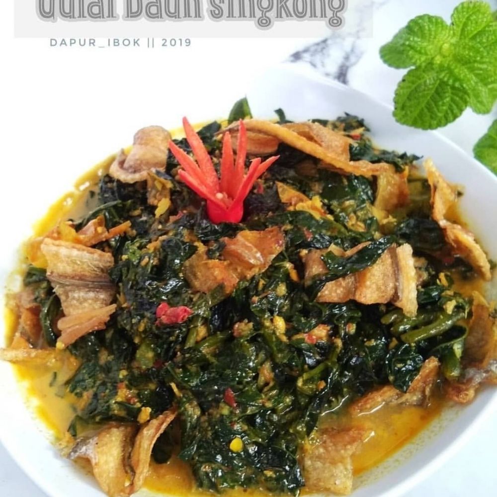 8 Olahan daun singkong dan ikan, cocok untuk menu makan siang