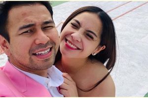 Potret wajah Nagita Slavina di bak truk, quote-nya bikin salah fokus