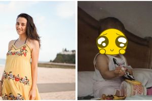 10 Transformasi Dahlia Poland, masa kecilnya bak kembaran sang anak