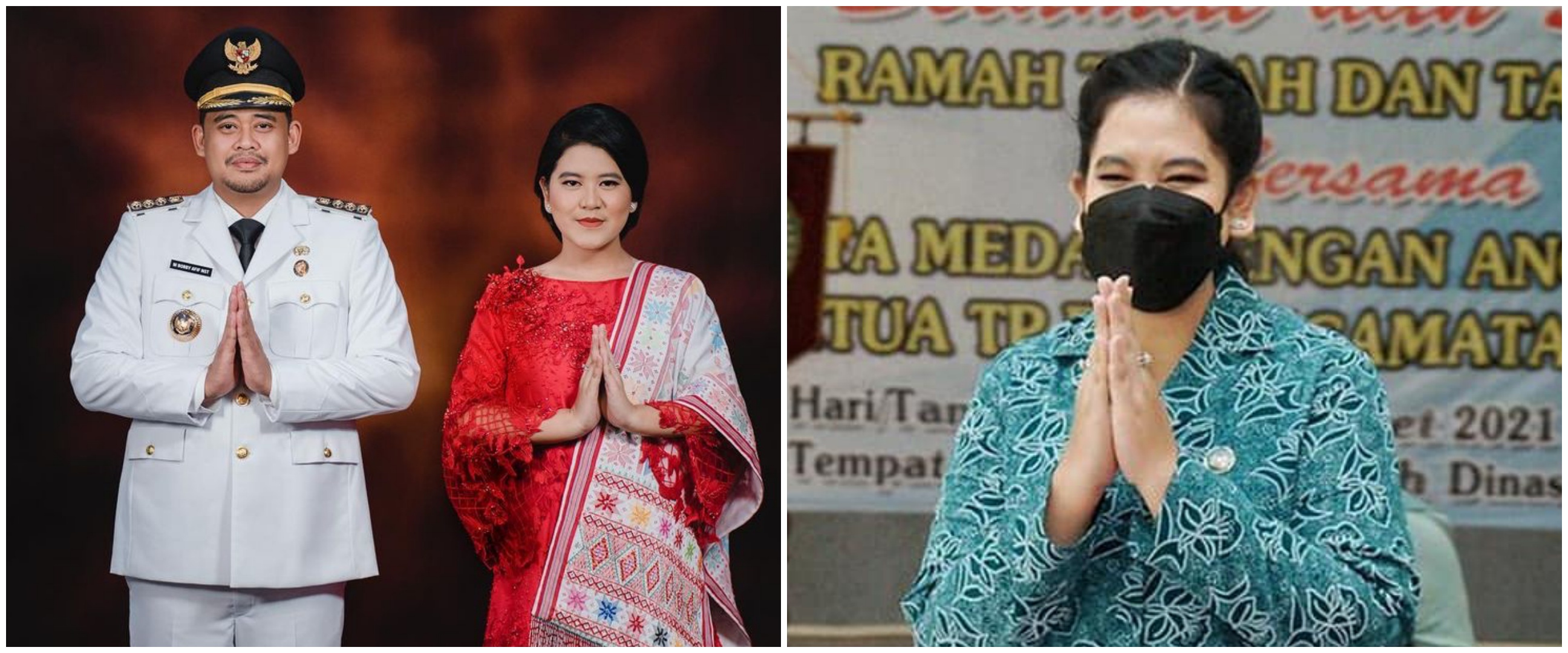 10 Gaya Kahiyang Ayu jadi Ketua PKK Kota Medan, auranya terpancar