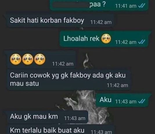 10 Chat lucu coba nembak gebetan ini bikin auto mundur perlahan