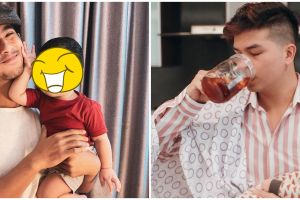 Cool di sinetron, gaya 10 seleb ganteng momong anak ini curi perhatian