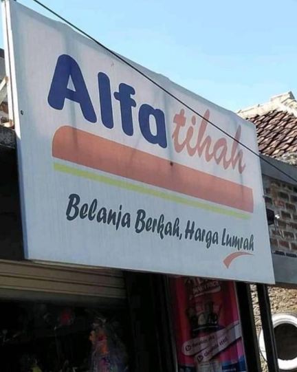 10 Foto lucu nama toko bikin bingung ini kocak abis