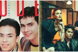 6 Potret seleb tiga bersaudara jadi cover majalah, gayanya hits abis