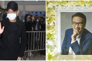 Beri penghormatan terakhir pada Ng Man Tat, Andy Lau jadi sorotan