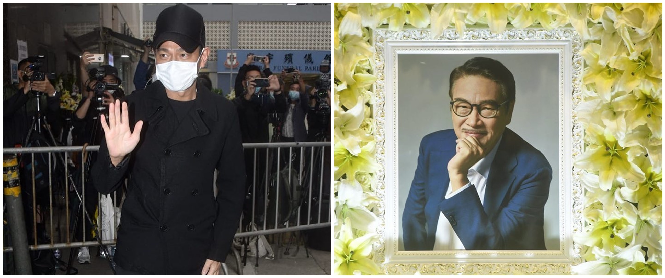 Beri penghormatan terakhir pada Ng Man Tat, Andy Lau jadi sorotan