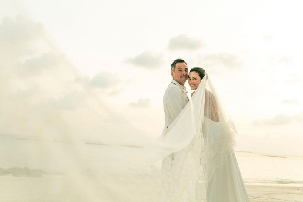 Baru terekspos, ini momen pernikahan Julie Estelle dan David