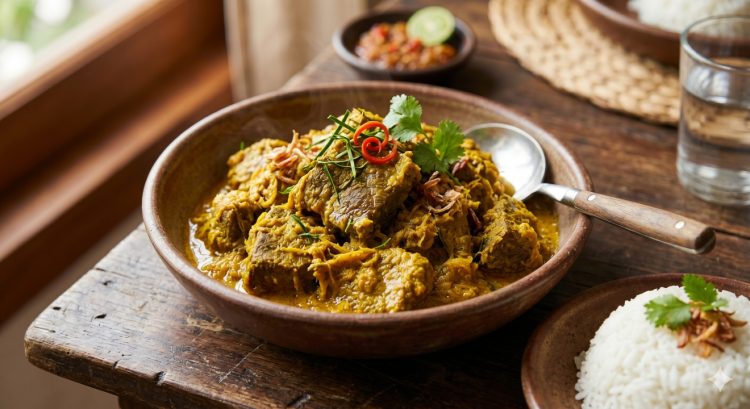8 Resep daging bumbu kuning ala rumahan 2026, enak dan menggugah selera