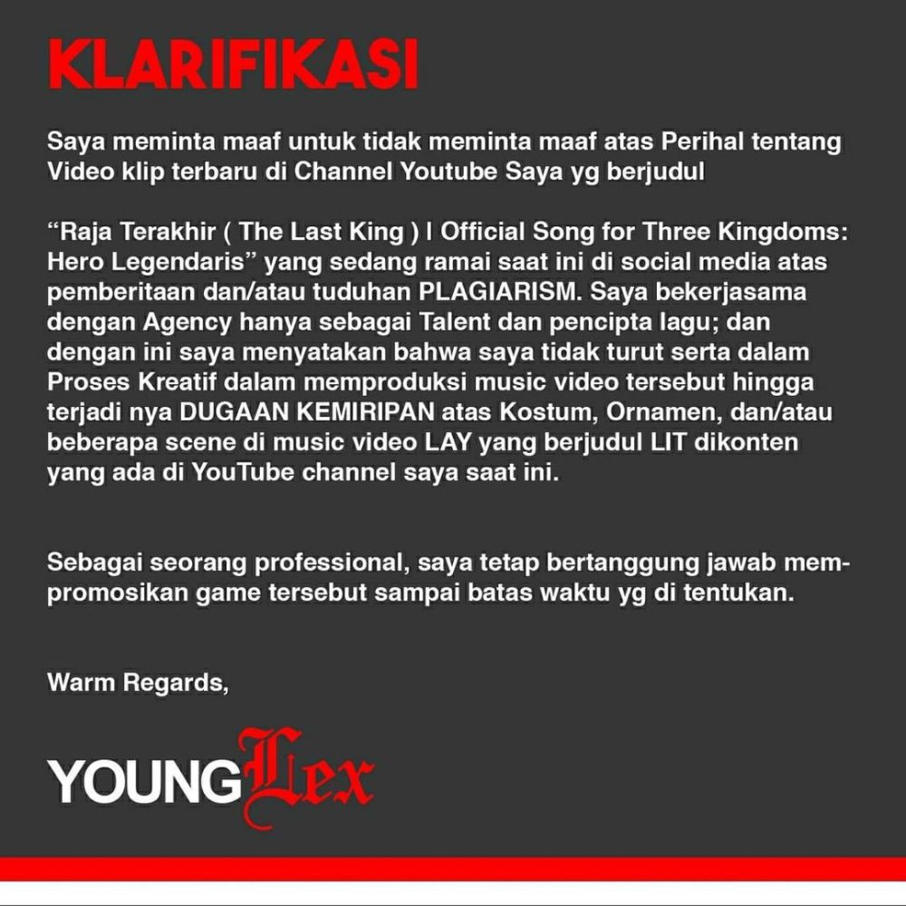 10 Potret kemiripan adegan video klip Young Lex dan LAY EXO