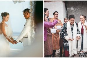 Tak tersorot, ini momen pernikahan 10 seleb di luar negeri