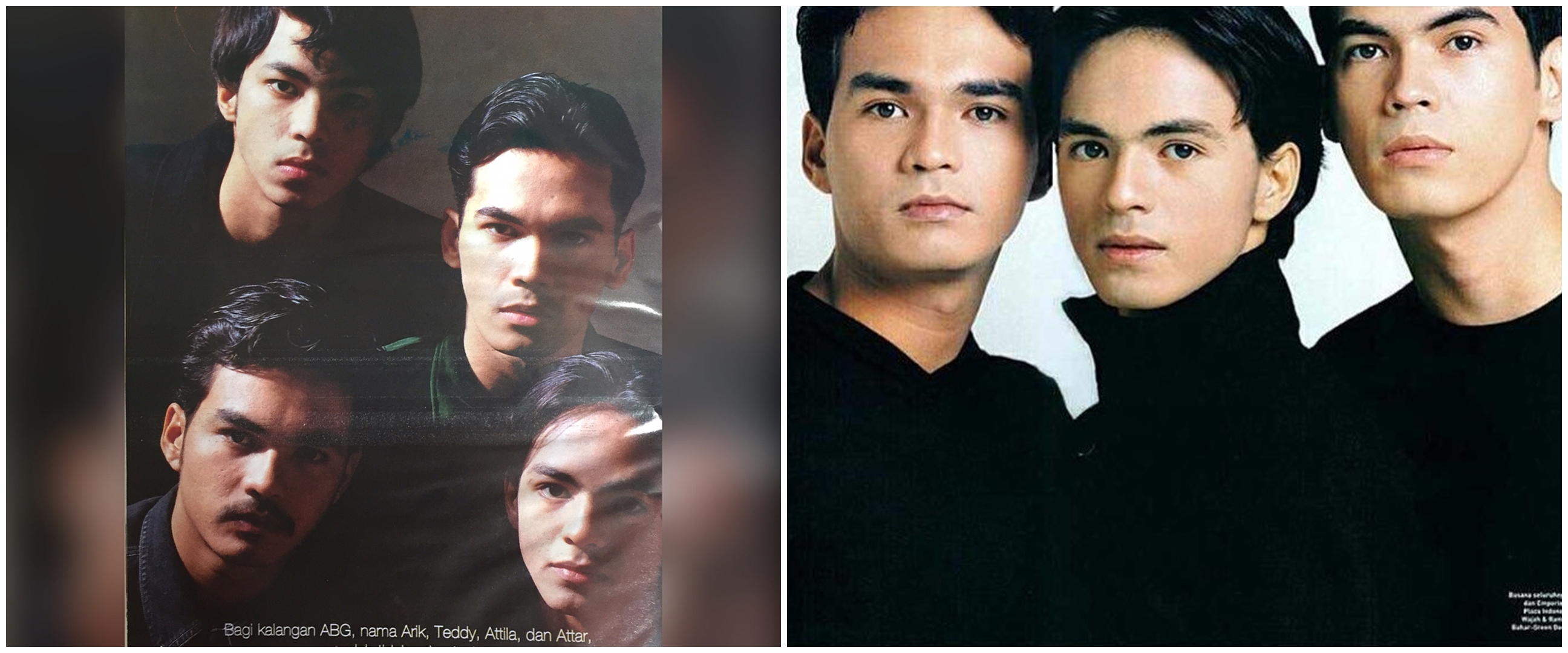 10 Potret kompak Syach bersaudara di majalah jadul, idola pada masanya