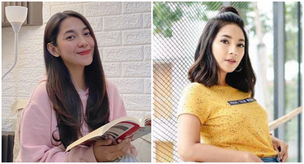 Penampilan 8 pesinetron sebelum dan sesudah potong rambut pendek