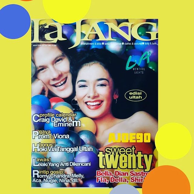 10 Potret lawas Ananda Lontoh jadi cover majalah, cantiknya konsisten