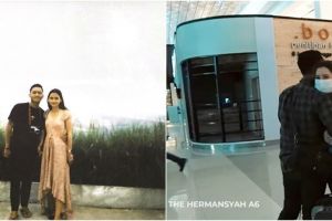 LDR-an, ini 8 momen Azriel Hermansyah bertemu Sarah Menzel di Jakarta