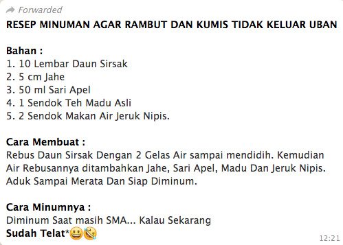 12 Chat broadcast lucu di grup WhatsApp keluarga, receh abis