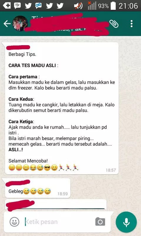 12 Chat broadcast lucu di grup WhatsApp keluarga, receh abis