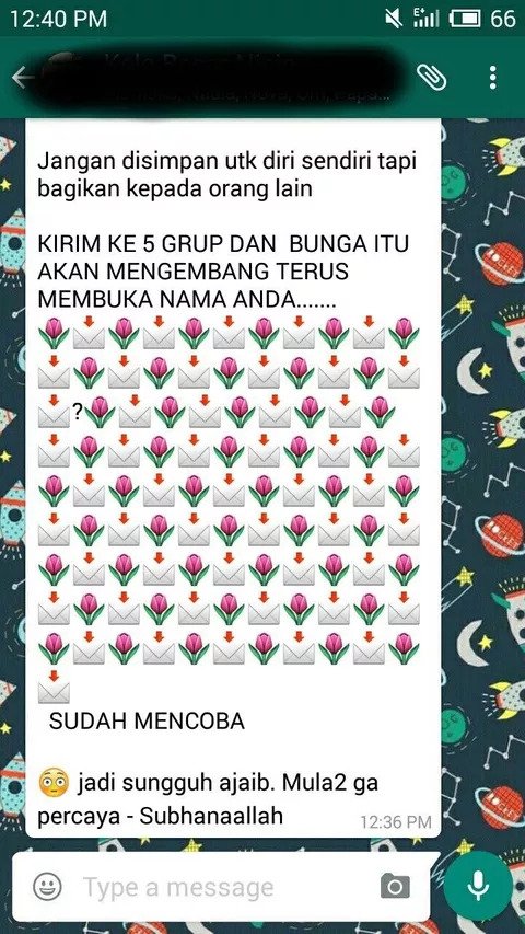 12 Chat broadcast lucu di grup WhatsApp keluarga, receh abis