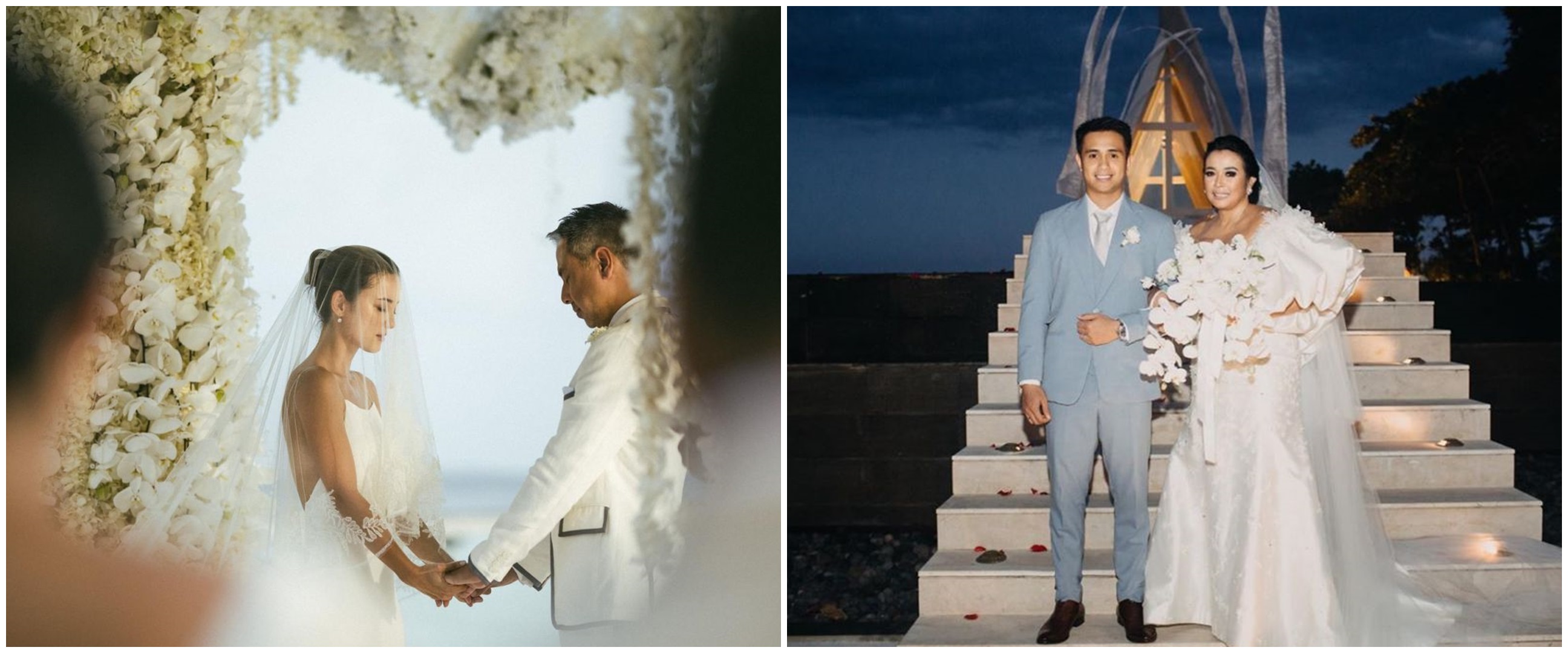 Beda gaya pernikahan 10 seleb yang terpaut usia 15 tahun lebih