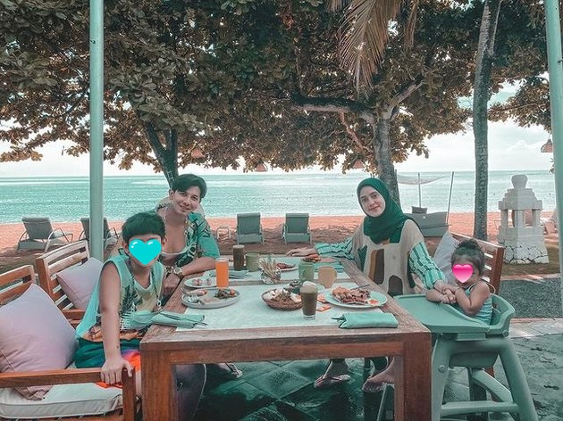 10 Momen liburan Fairuz A Rafiq di Bali, sambil merayakan ulang tahun