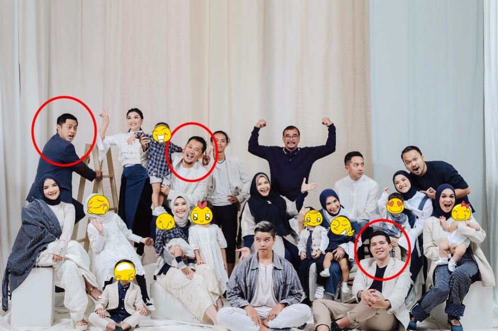 Jarang terekspos, ini potret 20 seleb yang kini jadi saudara iparan