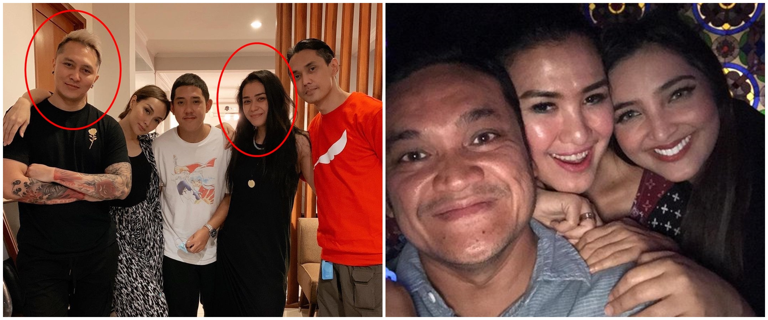 Jarang terekspos, ini potret 20 seleb yang kini jadi saudara iparan