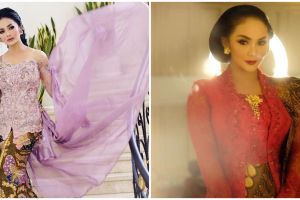 10 Beda gaya Krisdayanti kenakan kebaya rancangan Anne Avantie