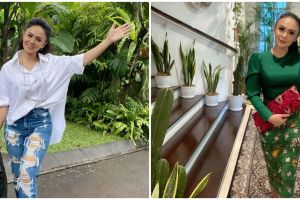 5 Pemotretan Yuni Shara di usia paruh baya, gaya bak ABG bikin salfok